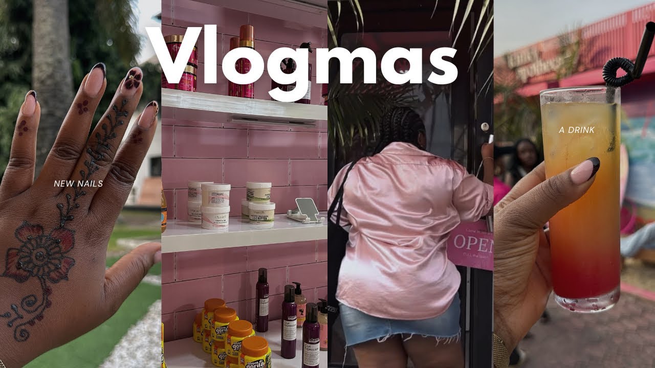VLOGMAS 2024 | My most expensive Nail set!! Simple AM Skincare routine for Oily Skin & More!