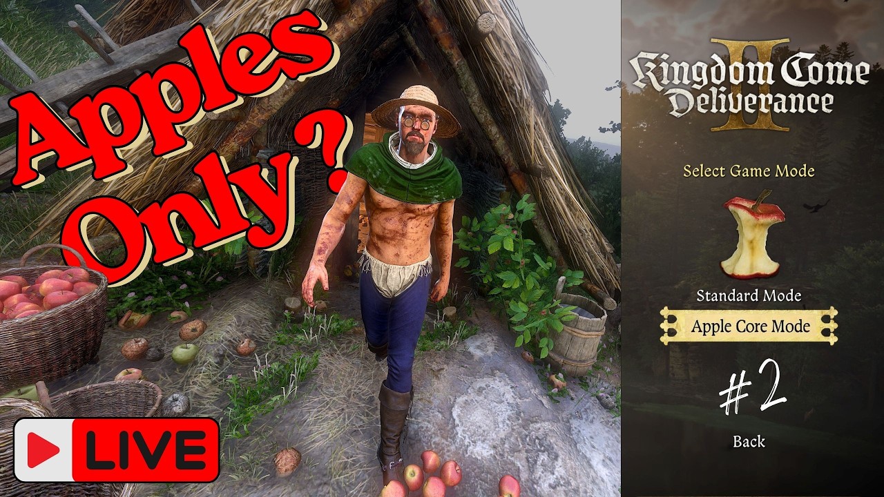 Can Henry Appleseed Beat KCD2? (Live #2)
