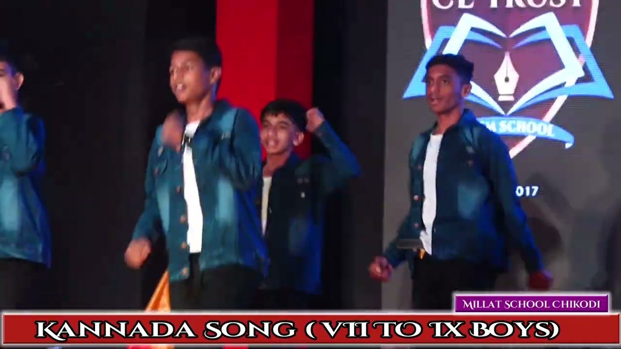 VII To IX Std Boys Kannada Song remix.