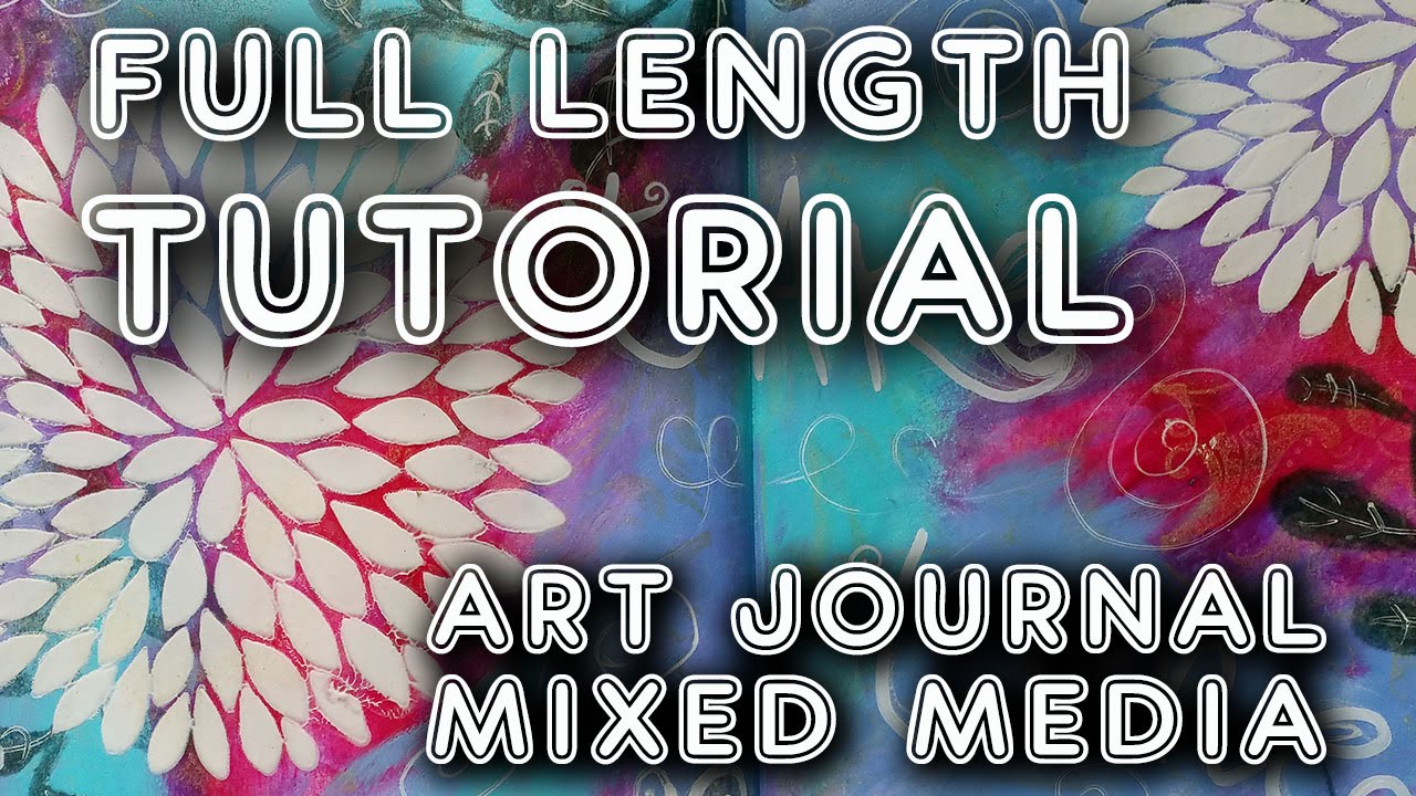 Studio Time 6 - ''Take Your Time'' - full length mixed media tutorial