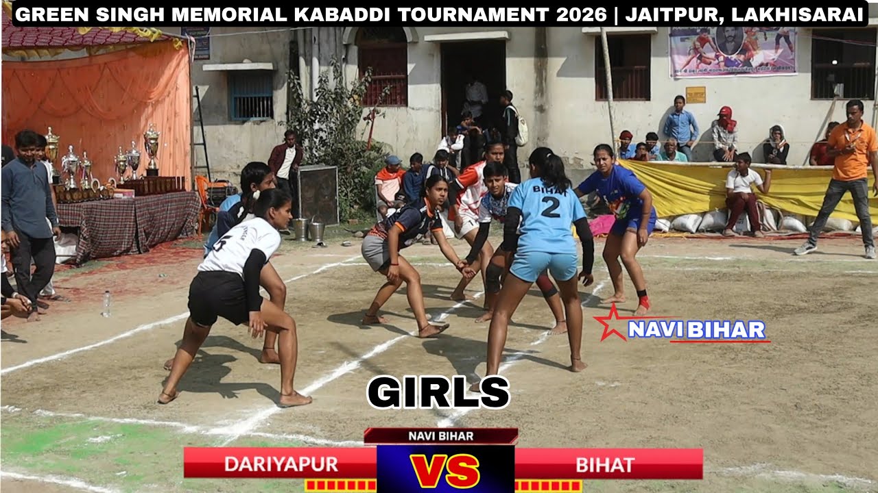 Dariyapur 🆚 Bihat GREEN SINGH MEMORIAL KABADDI TOURNAMENT 2026 | JAITPUR, LAKHISARAI FULL MATCH 