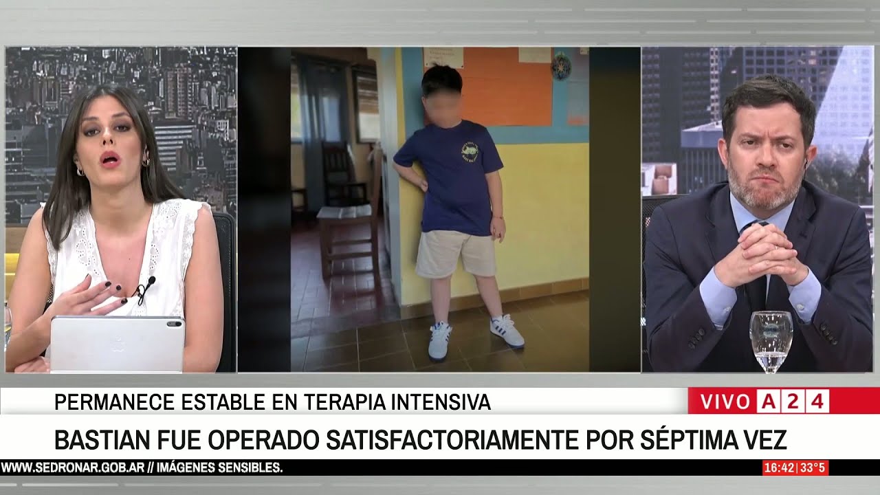 🔴 BASTIAN FUE OPERADO SATISFACTORIAMENTE POR SÉPTIMA VEZ
