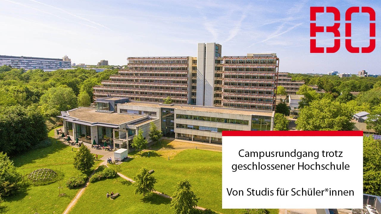 Campusrundgang trotz geschlossener Hochschule – von Studis für Schüler*innen