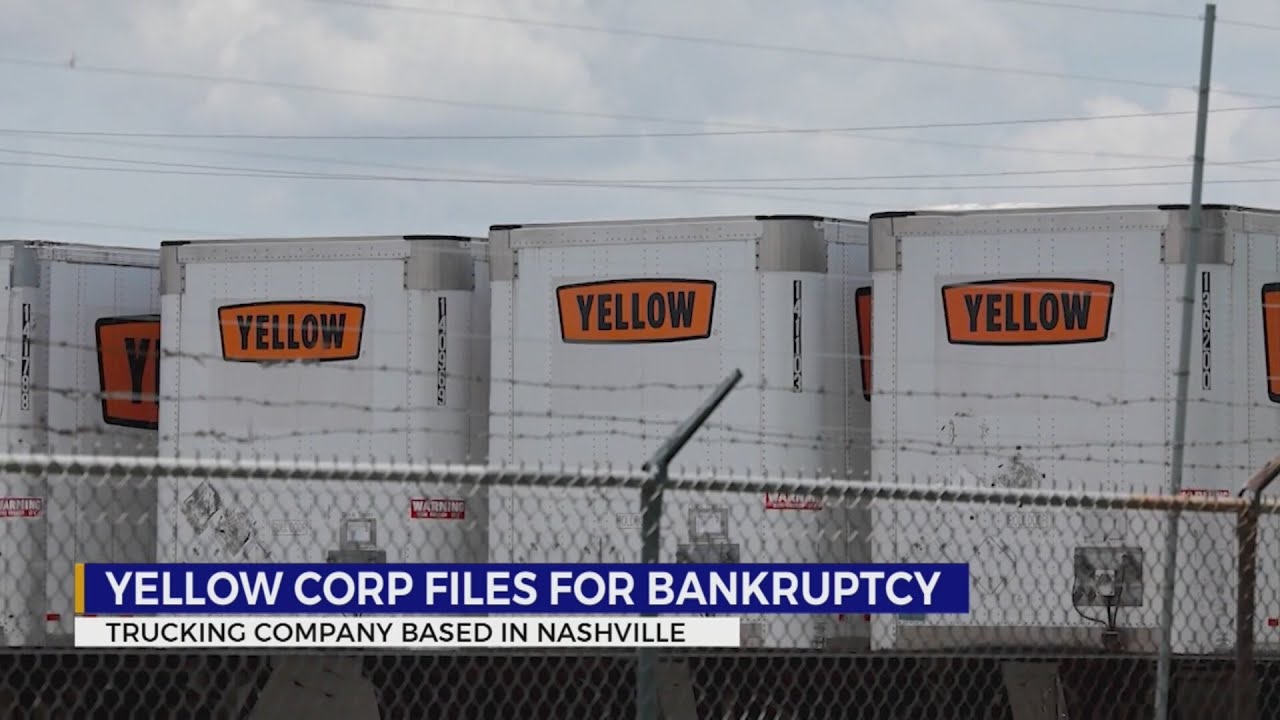 Trucking giant Yellow Corp. declares bankruptcy