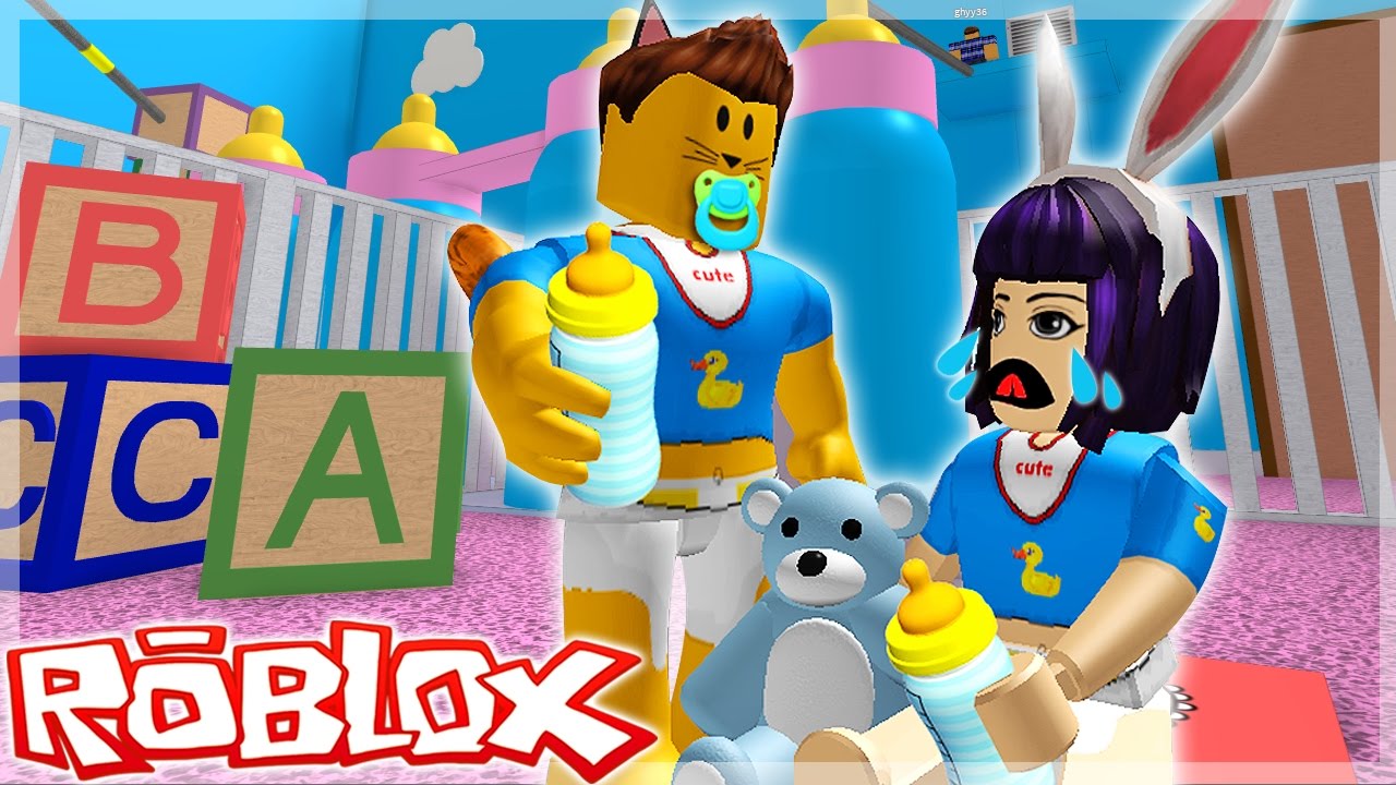 ROBLOX - Escapamos de la guardería - Escape daycare obby - C/Kepu