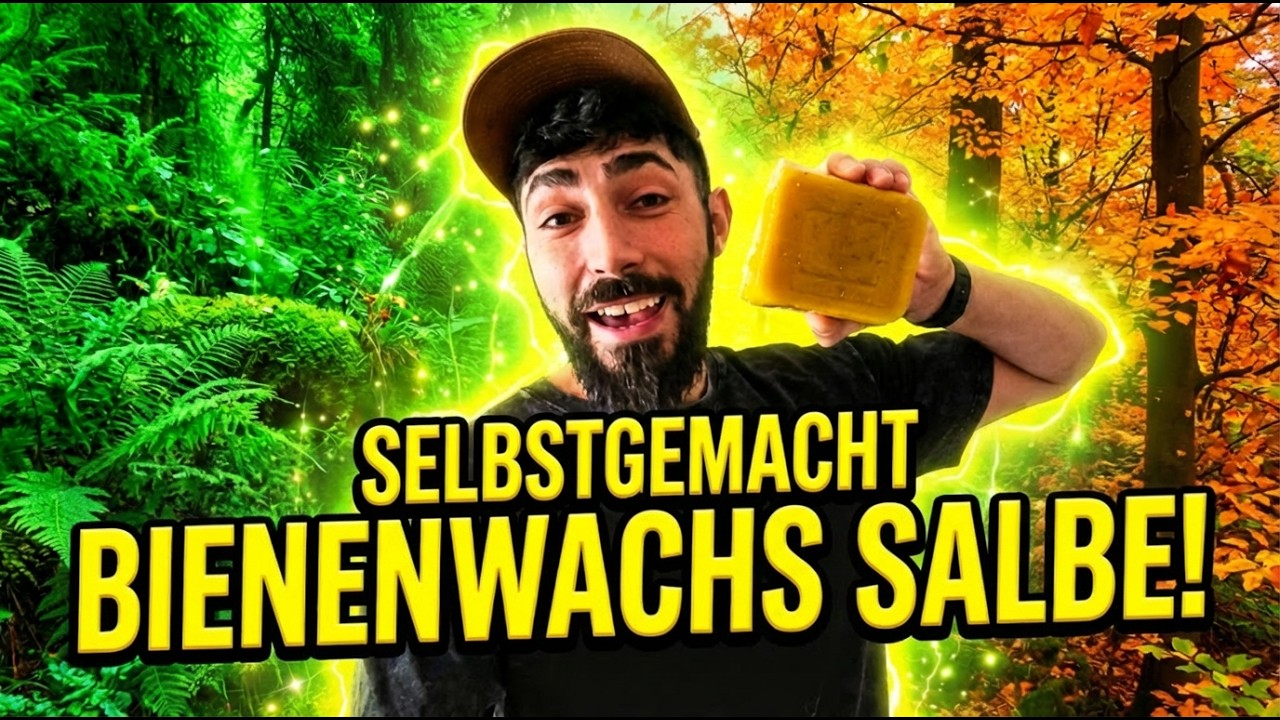 Bushcraft Wetterschutzsalbe selber machen | Bienenwachs-Rezept für raue Outdoor-Haut