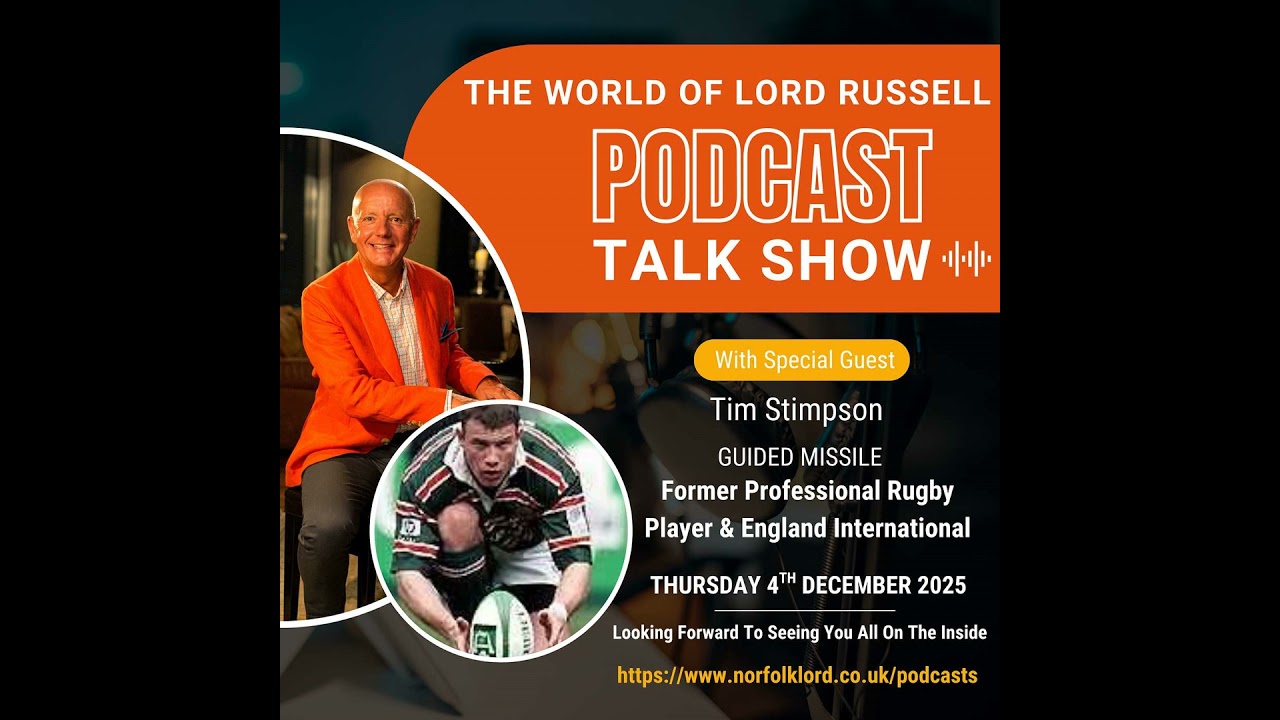 A Guided Missile – Tim Stimpson on Rugby, Life & Business