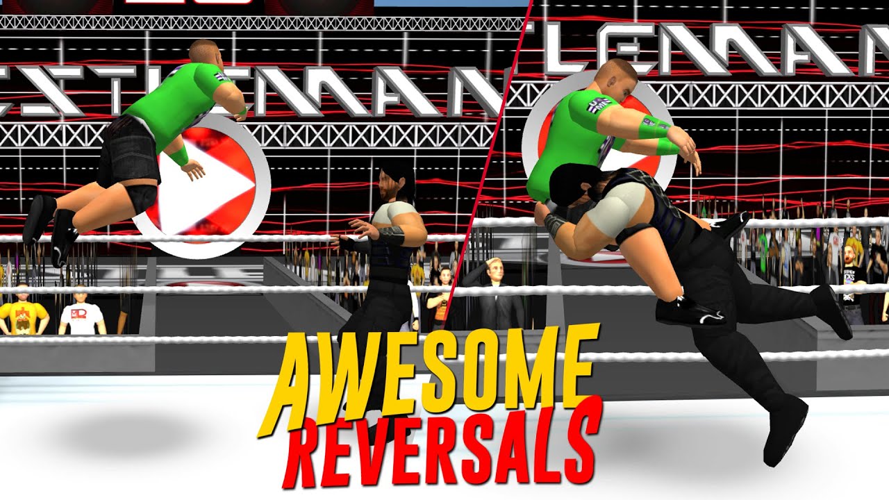 Top 10 Awesome Reversals- WR3D 21 by HHH