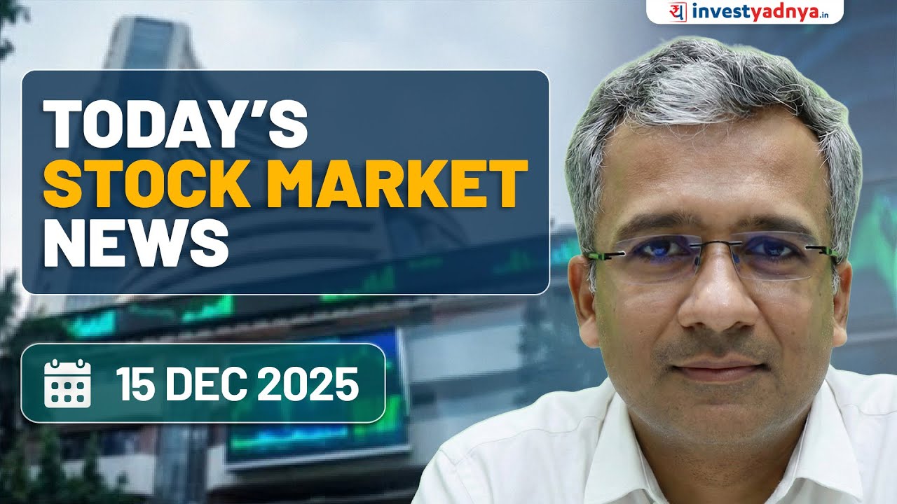 Daily Stock Market News(Dec 15, 2025): Gold Highs, Swiggy QIP, India Inflation & Tariff Battle