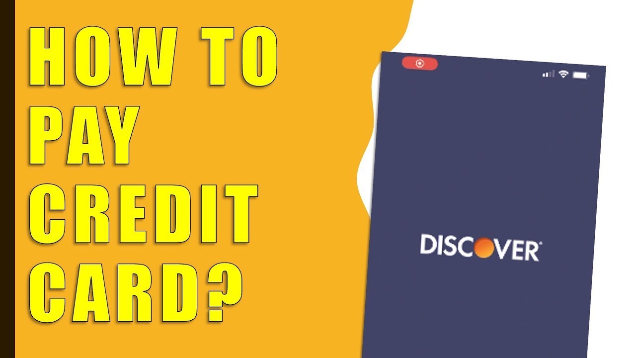 How to Pay Discover Credit Card on App?