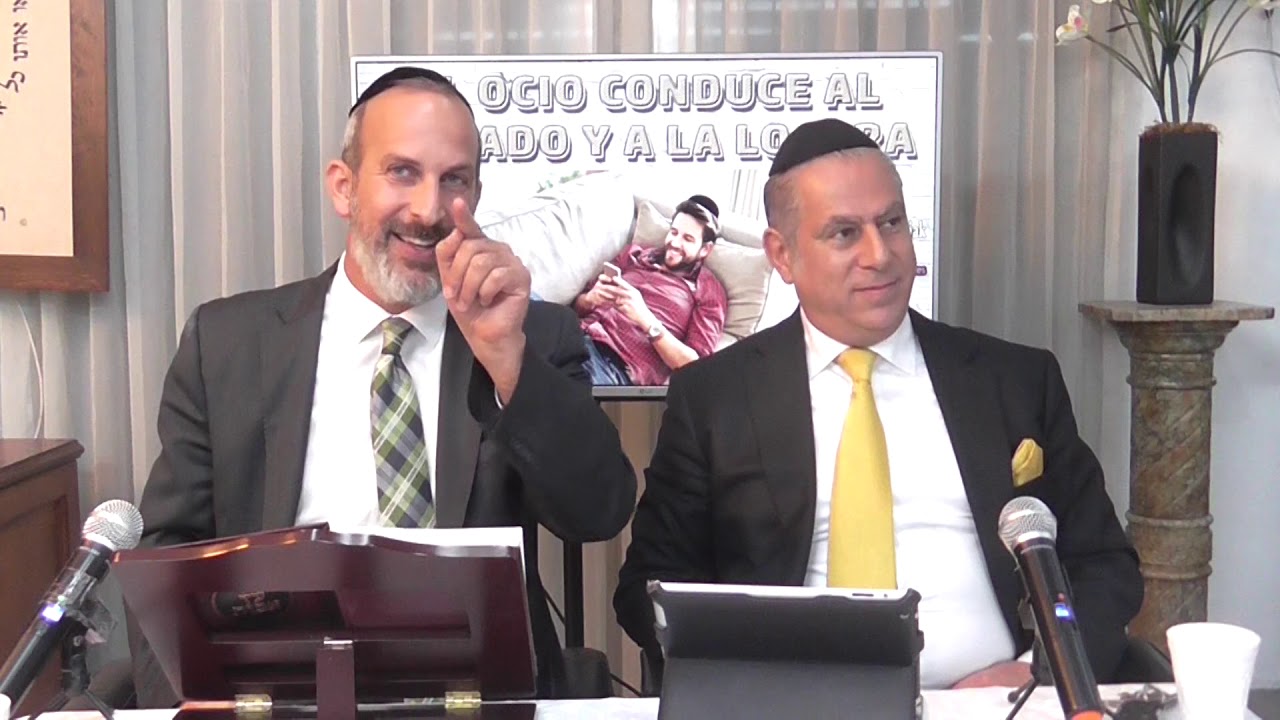 El ocio conduce al pecado y a la locura - Rab Abud Zonana y Yosef Chayo