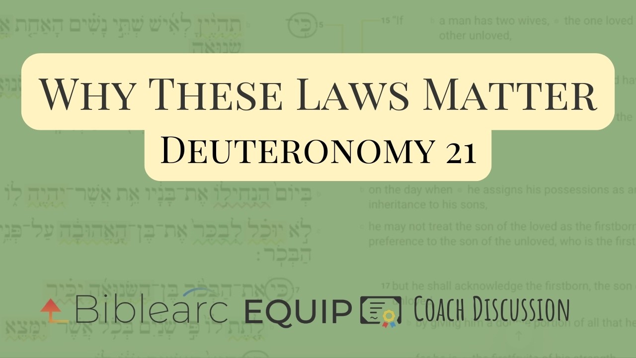 Justice, Mercy, and Covenant Community Responsibility | Pastoral Coaching Discussion