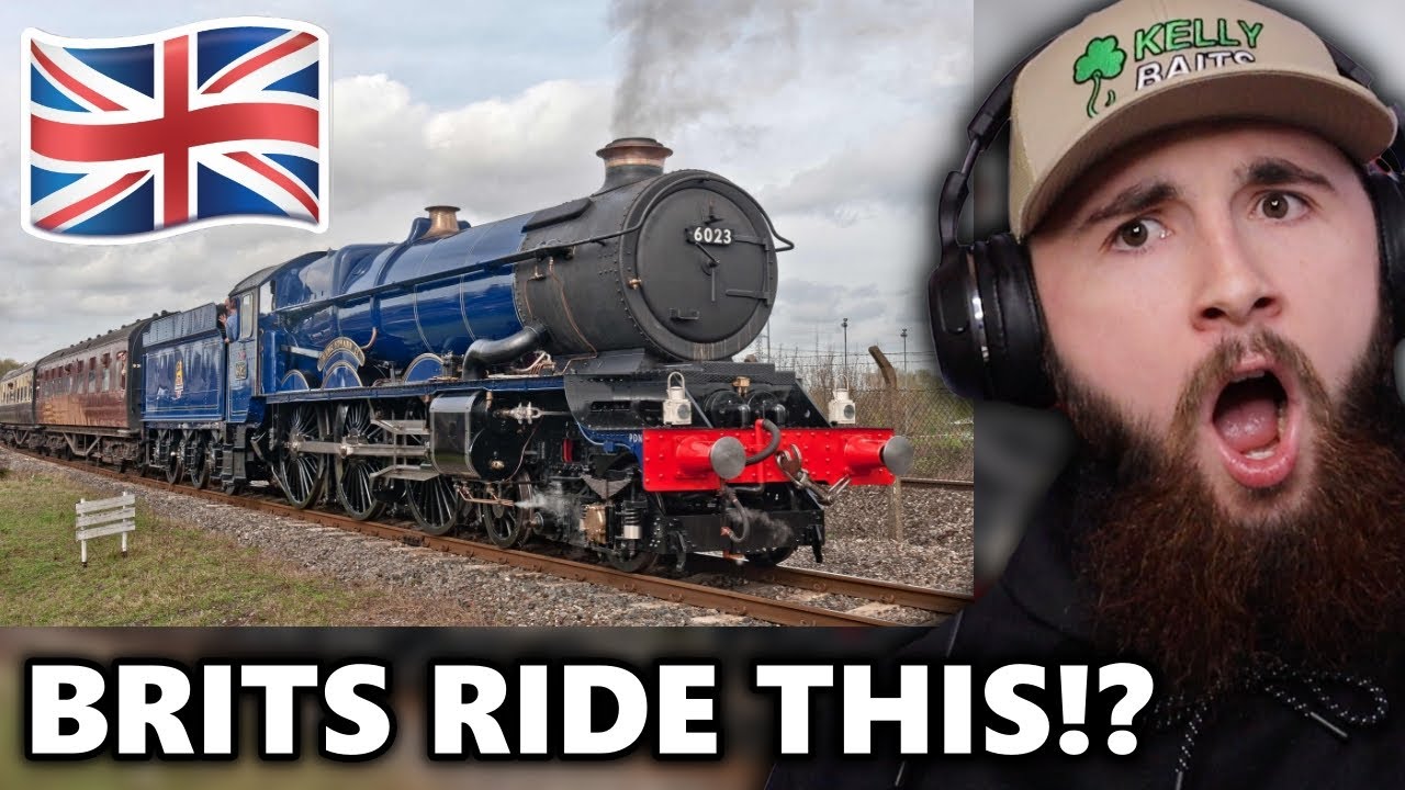 AMERICAN Reacts to BRITISH vs AMERICAN Train Travel! *it goes HOW FAST?*