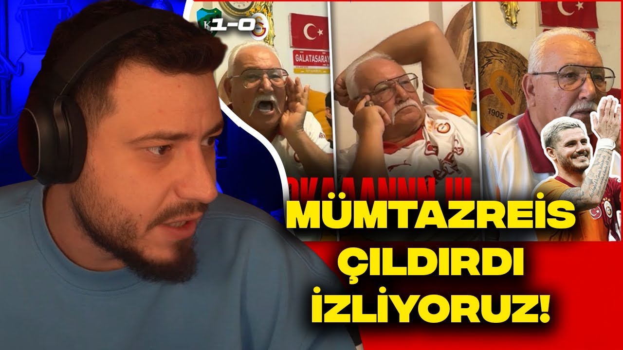 MÜMTAZREİS ÇILDIRDI DELLENDİ KOCAELİSPOR 1-0 GALATASARAY İZLİYORUZ!