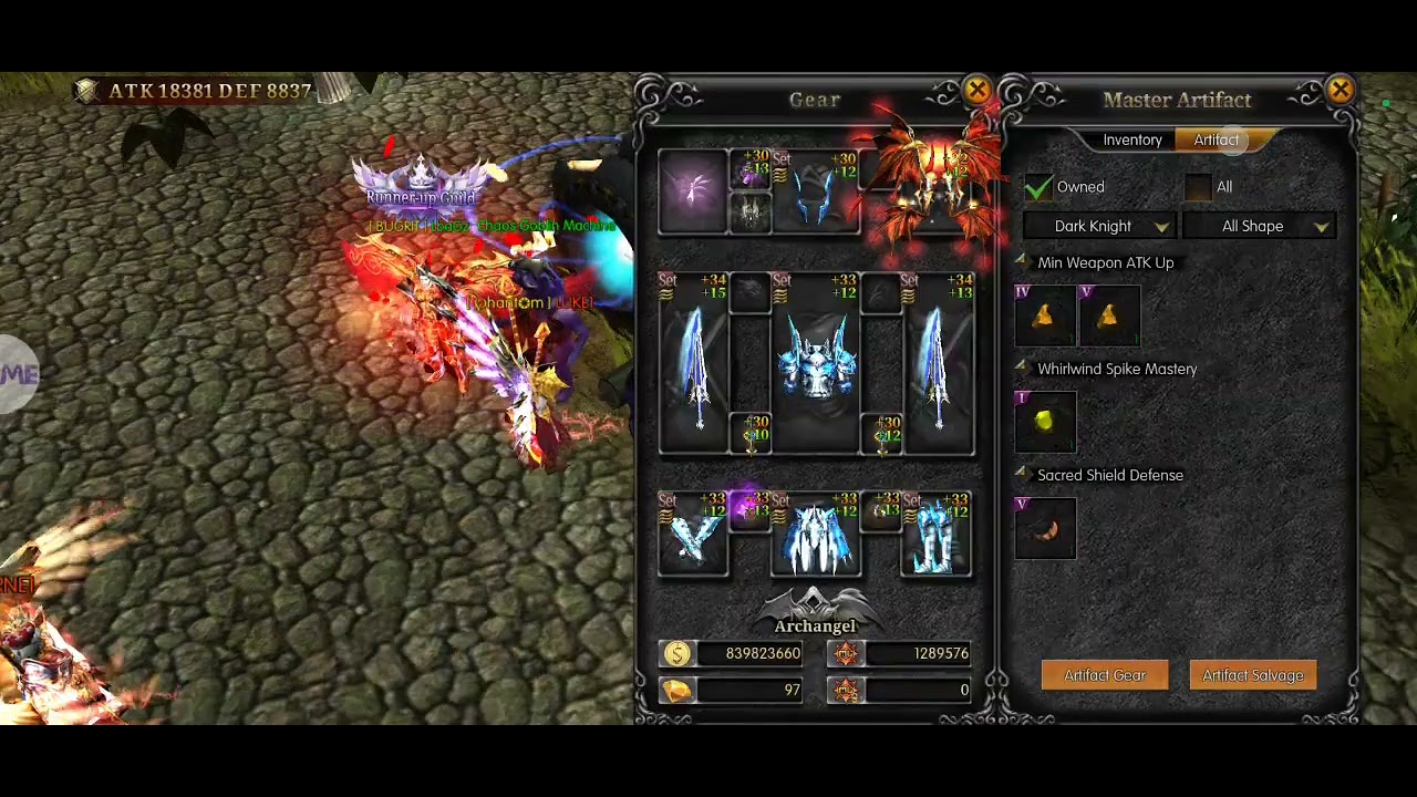 MU MONARCH SEA HOW TO FARM ARTIFACT SETS DISCUSSION AND TIPS ABYSSAL DUNGEON LETS GO 