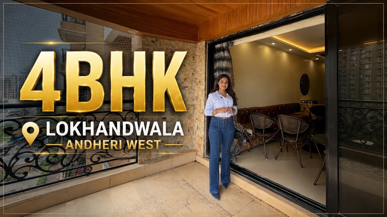 Inside a Fully Furnished 4 BHK in Andheri West | Luxury Home Tour