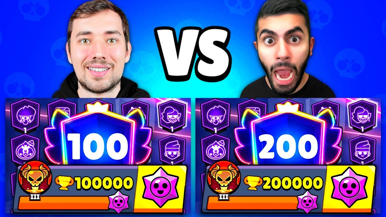 100 vs 200 PRESTIGE Push Battle! 😱