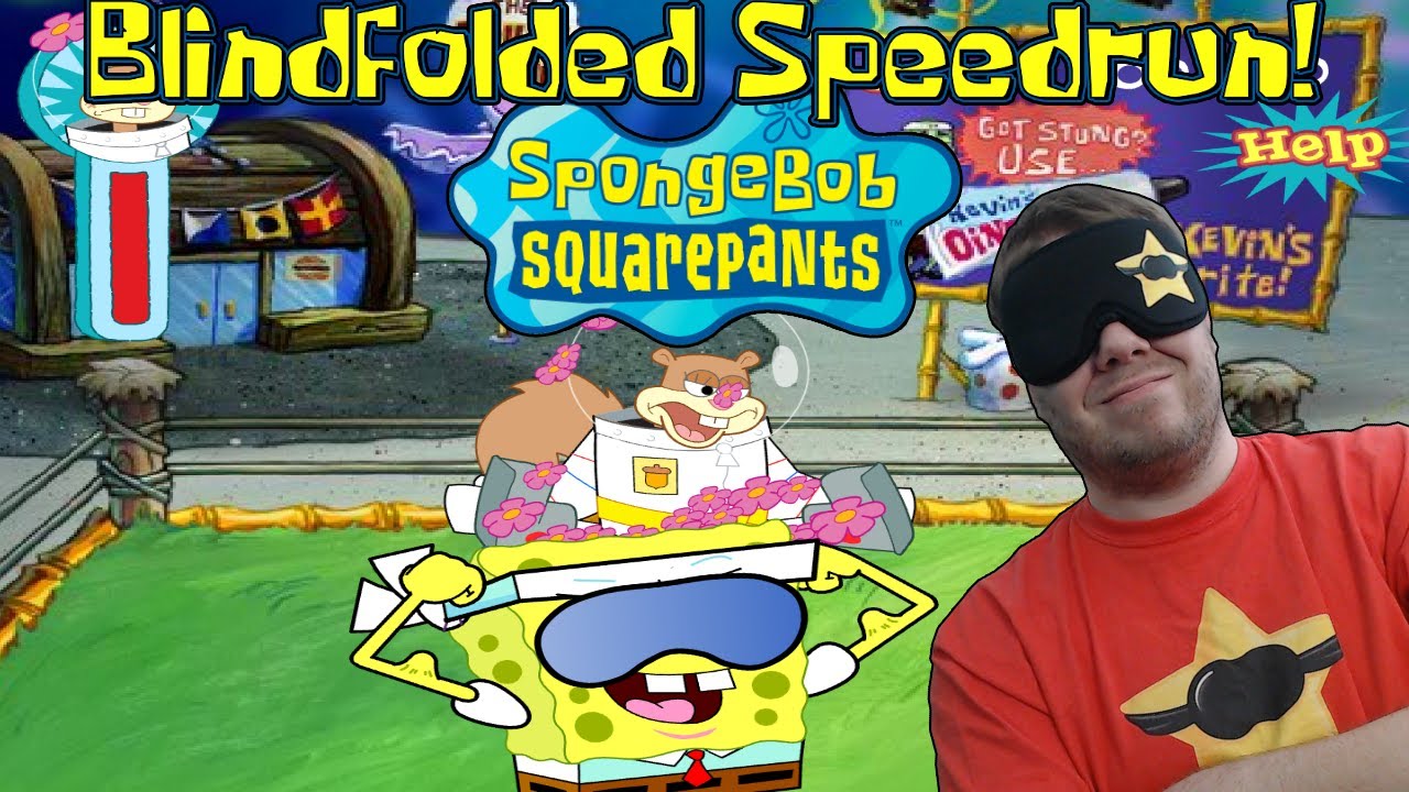 Spongebob Squarepants: Bikini Bottom Bust up! Blindfolded Speedrun in 2:45