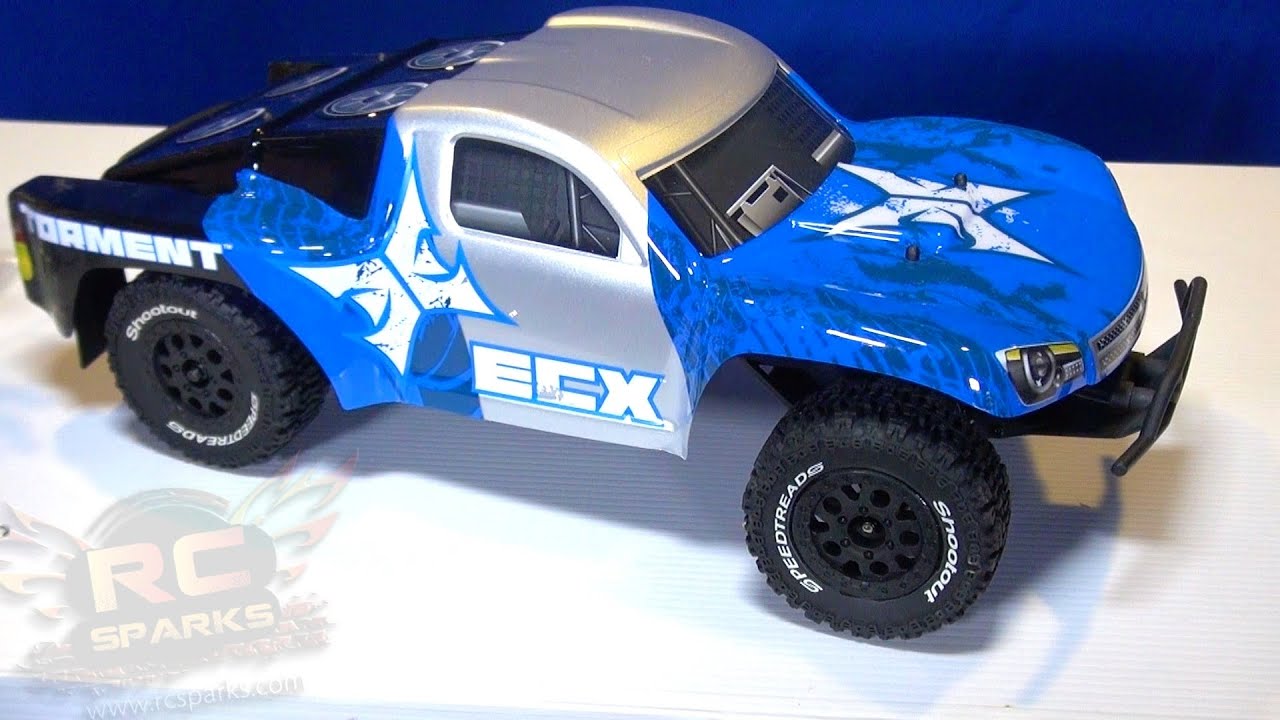 RC ADVENTURES - Unboxing an ECX Torment - Affordable, Waterproof, RTR Radio Control 2WD SCT Truck