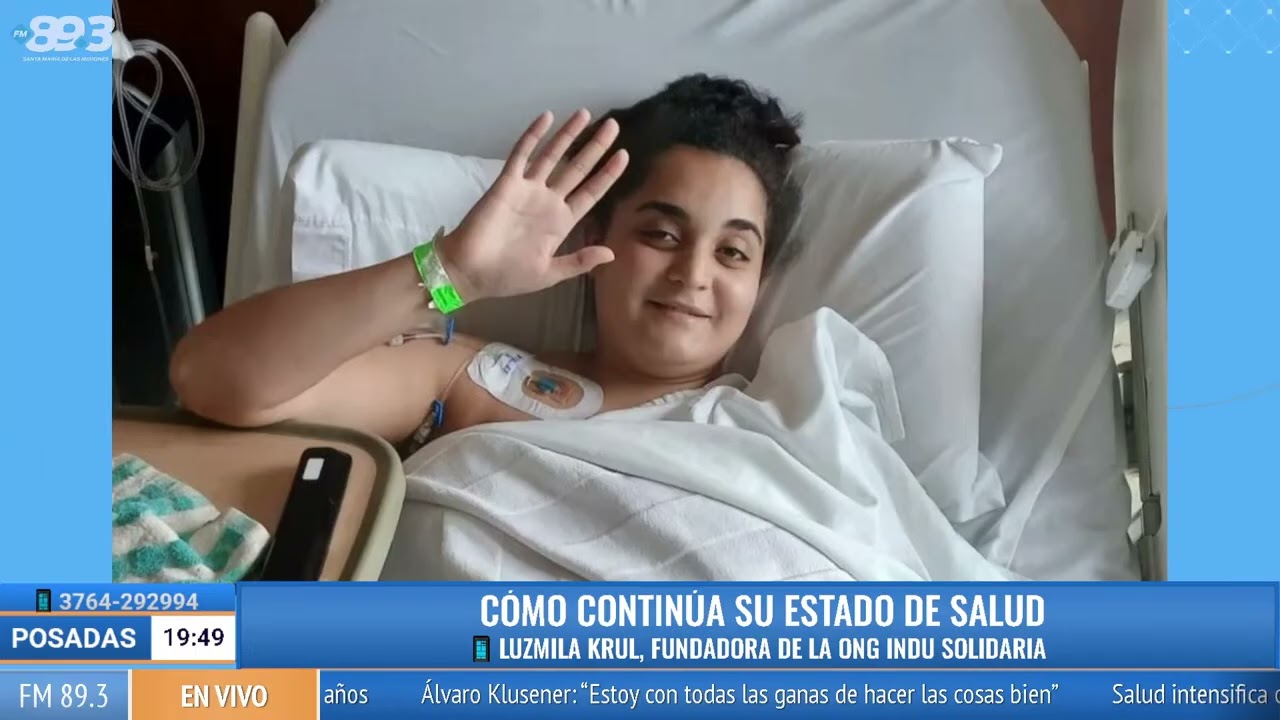 Cómo continúa su estado de salud