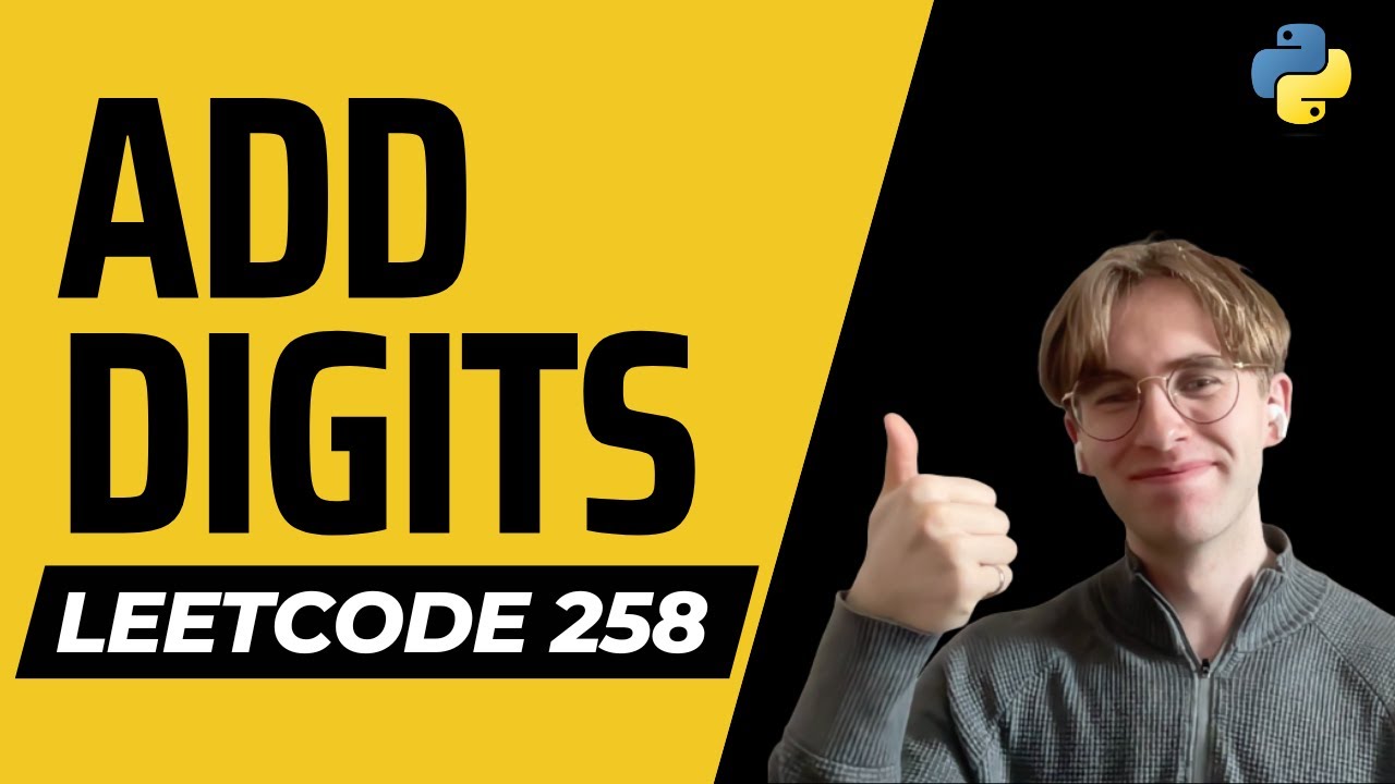 Сложение цифр - LeetCode 258 - Решение на Python