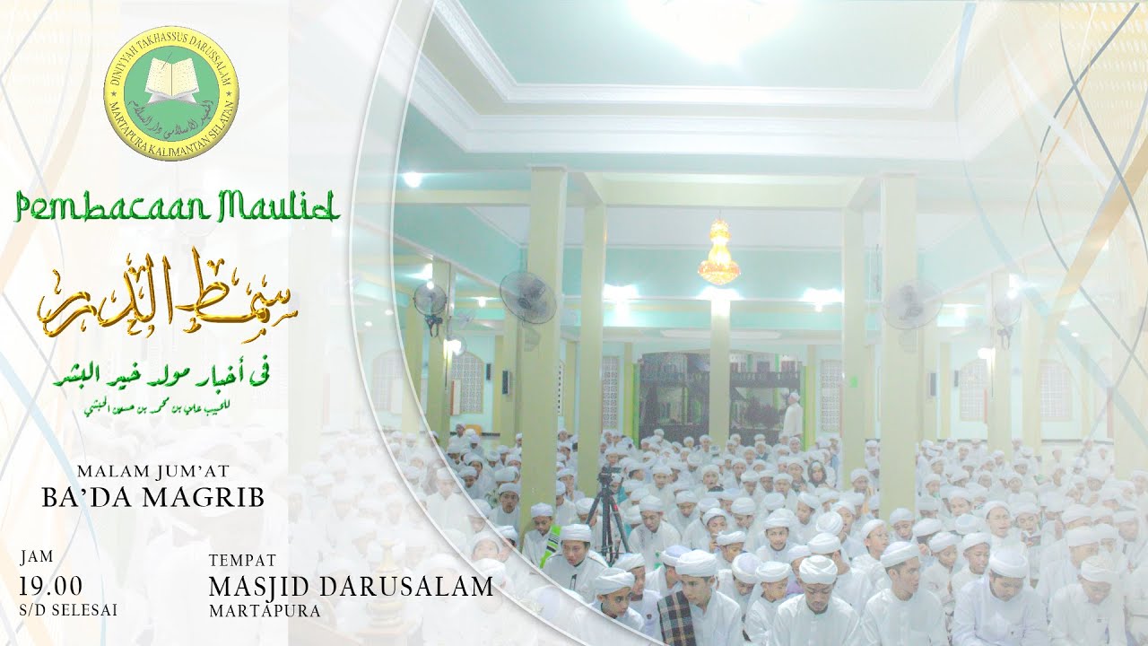 🔴LIVE | Pembacaan Maulid Simtudduror | 22 Januari  2026