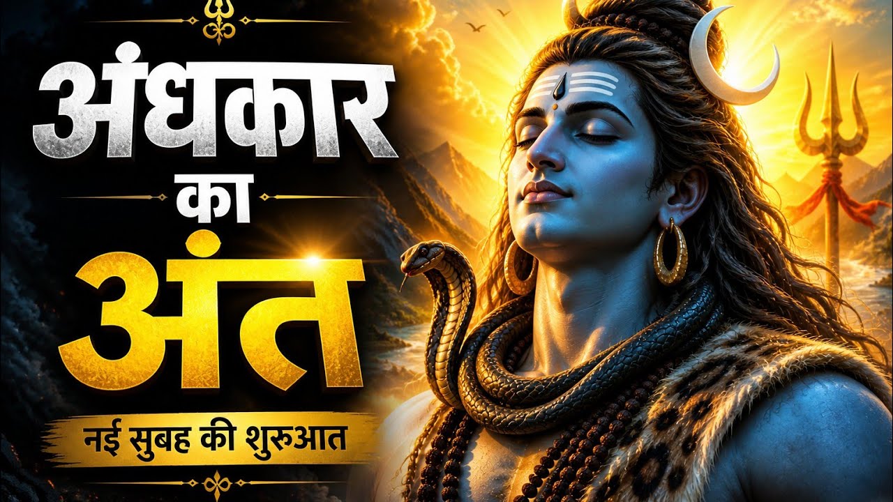 तुम्हारे अंधकार का अंत अब होने वाला है | Shiv sandesh | Shiv sandesh today | Universe message