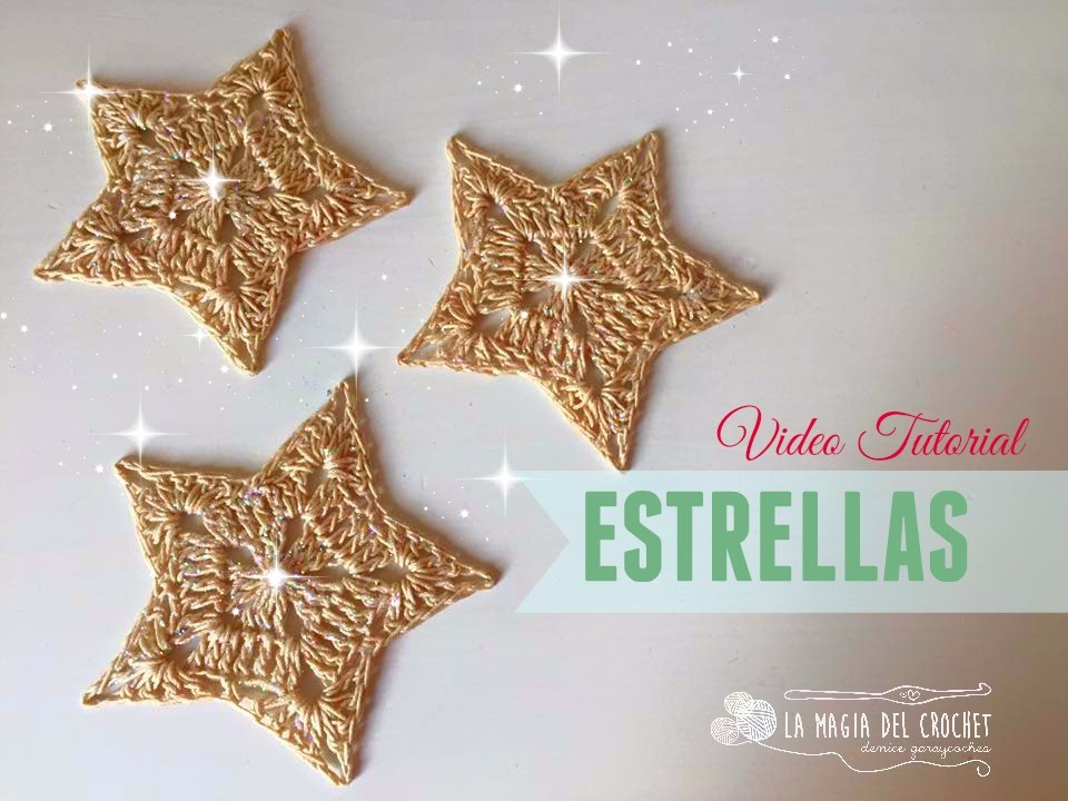 Estrella Navideña a Crochet