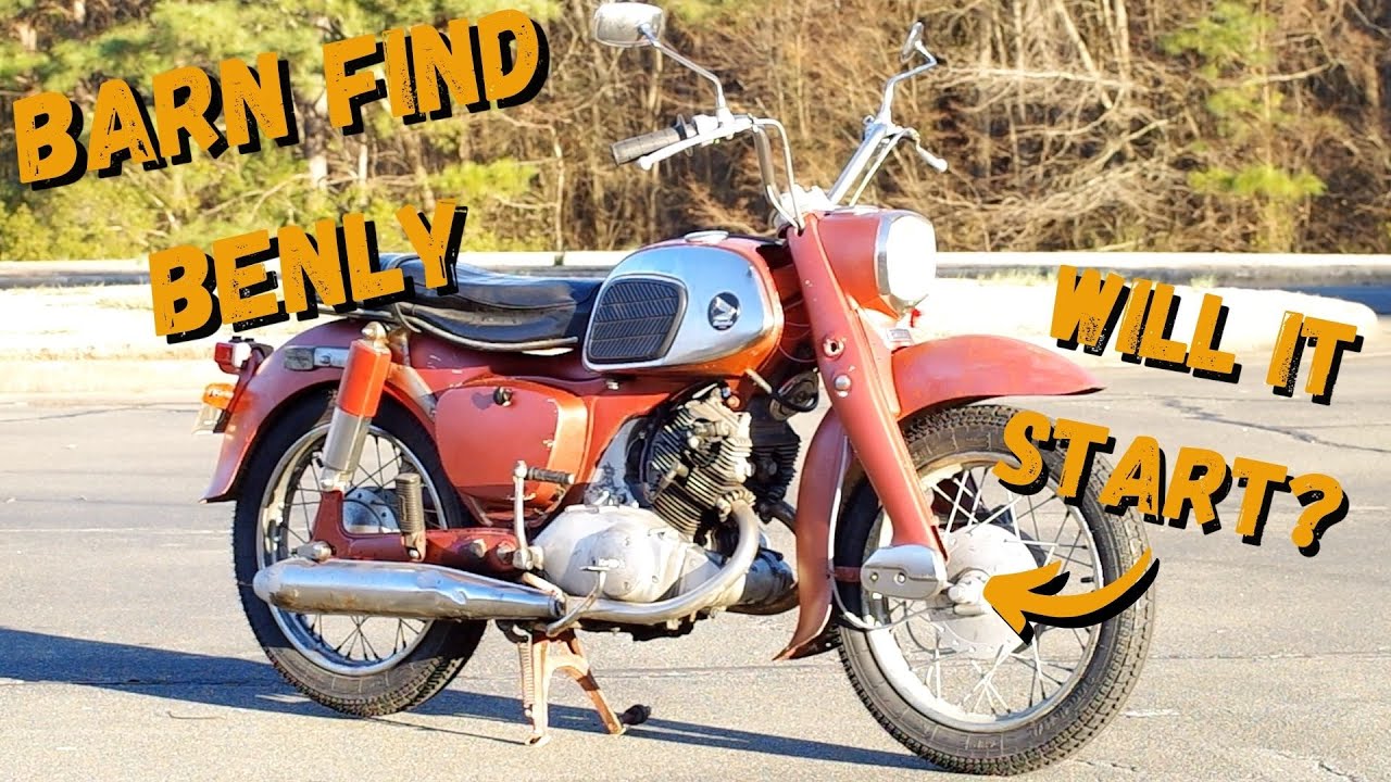 '64 Honda Benly 150 - First Start in 30 Years!