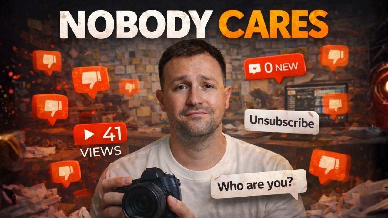 The Harsh Reality of Being a YouTuber (After 100 Uploads)