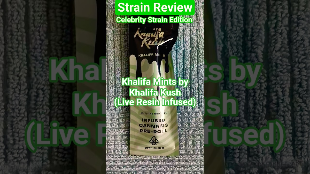 Strain Review: Khalifa Mints by Khalifa Kush (Live Resin Infused) #shorts #newyork #youtubeshorts