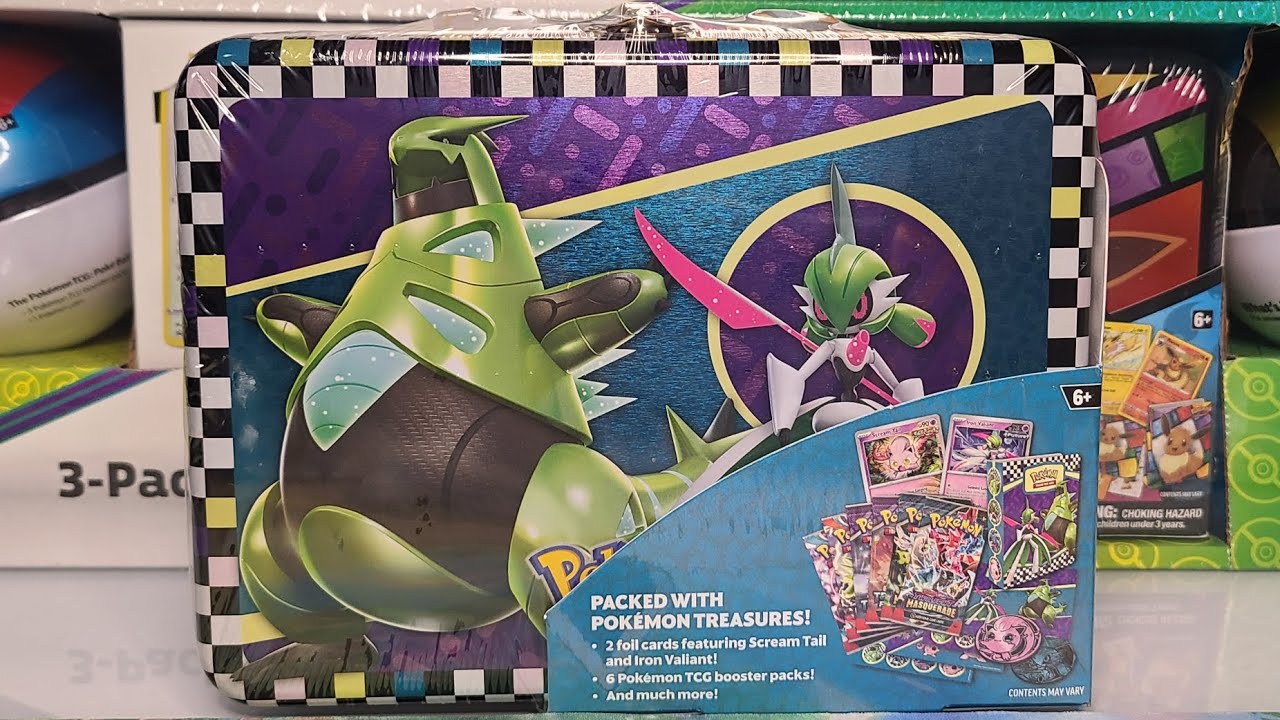 Pok&eacute;mon Collector Chest Opening (Back to School 2024) (Scream Tail and Iron Valiant)