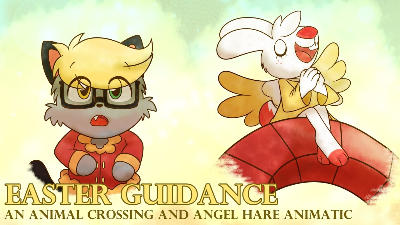 Easter Project Animal Crossing Angel Hare FINAL