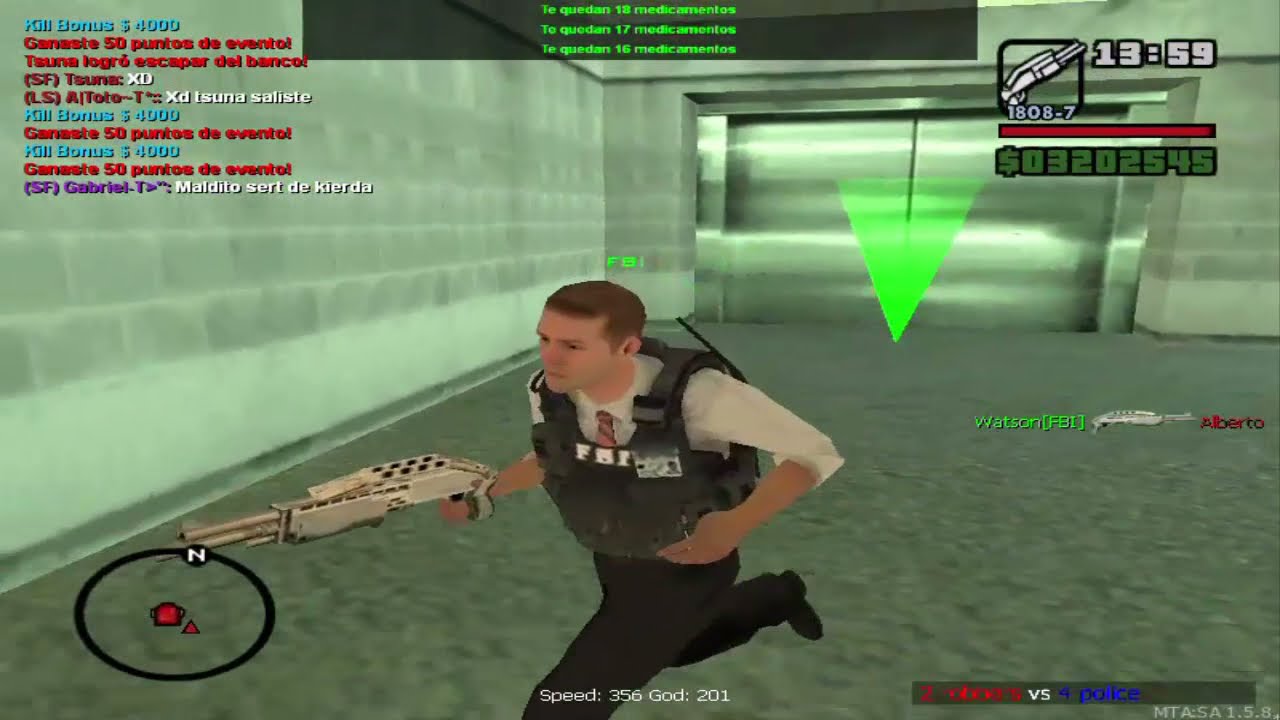 [MTA-CF] Robo de Banco en San Fierro | FBI | Comunidad Fenix |