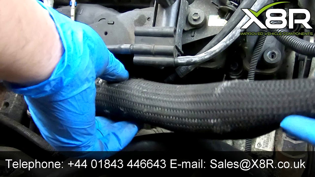 Инструкции по удалению заглушки клапана EGR Ford Mondeo Jaguar X Type 2.0 2.2 TDCi