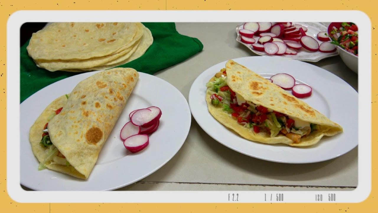 Quesadilla con camarón