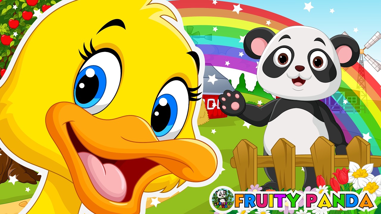 Five Little Ducks + Peek a Boo - Nursery Rhymes & Kids Songs | Baby Songs