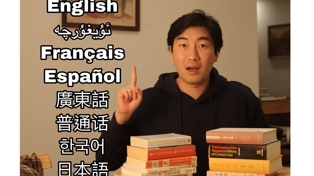 Китайский полиглот, говорящий на 8 языках 【список книг на 8 языках】[ENG SUB]