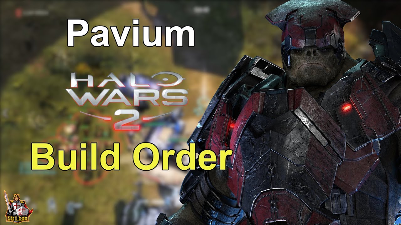 Pavium Full Game Build Order - Halo Wars 2
