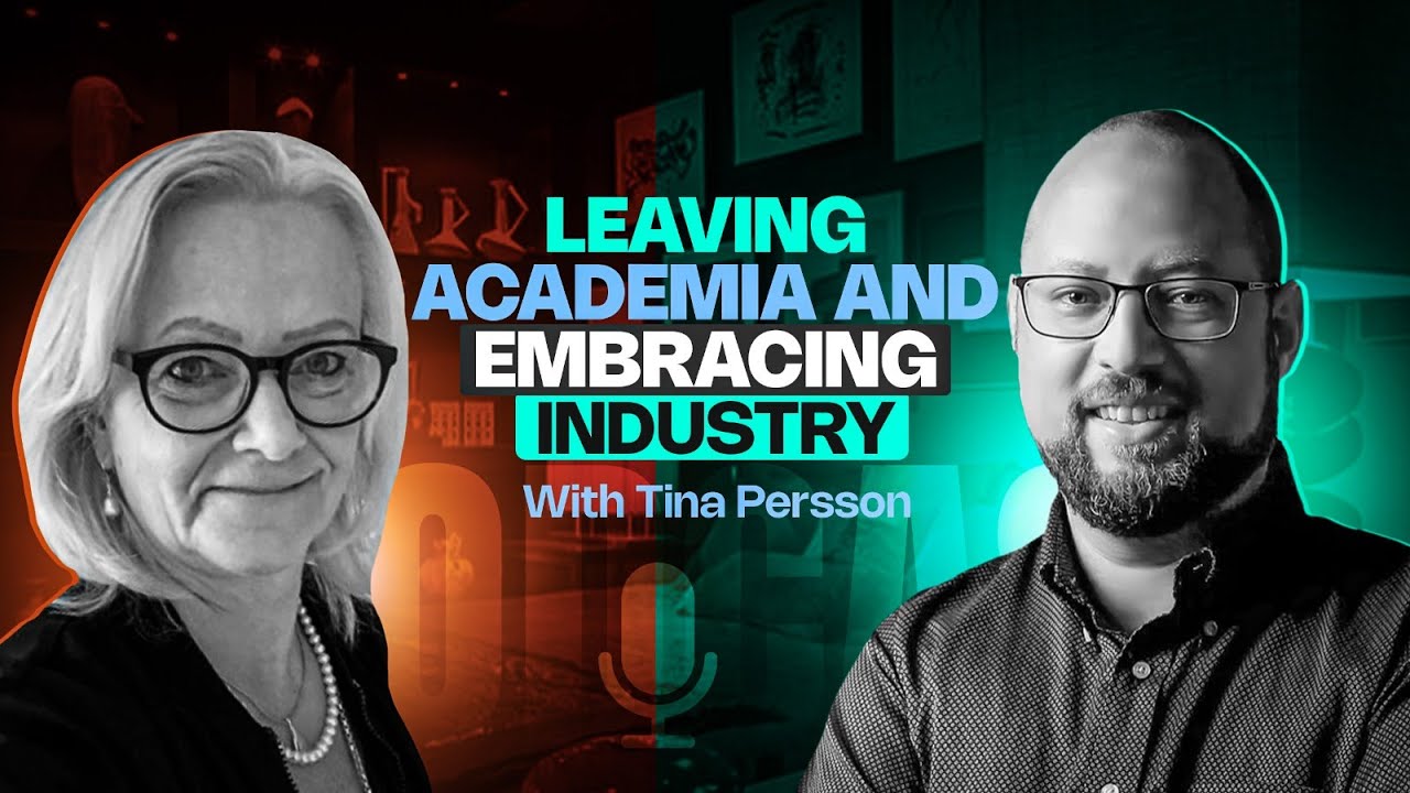 Leaving Academia and Embracing Industry With Tina Persson !  Papa PhD