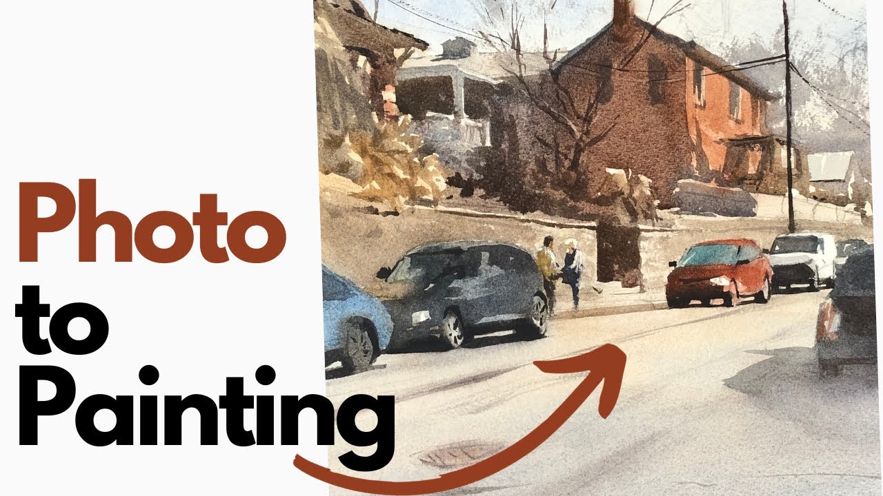How to Paint Dynamic Paintings from a Photo