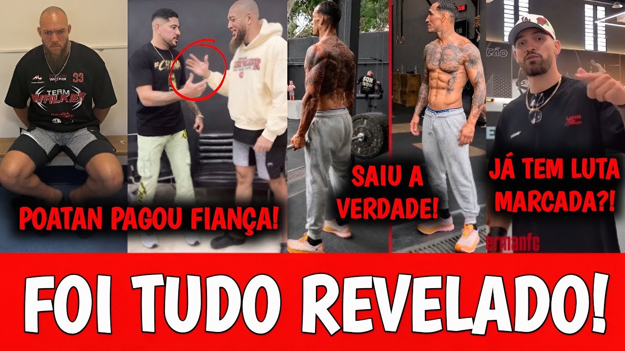 🚨Alex Poatan SALVOU Valter Walker APÓS SER PRES0| FOTO de Charles REVELADA| Ruffy JÁ TEM LUTA| UFC