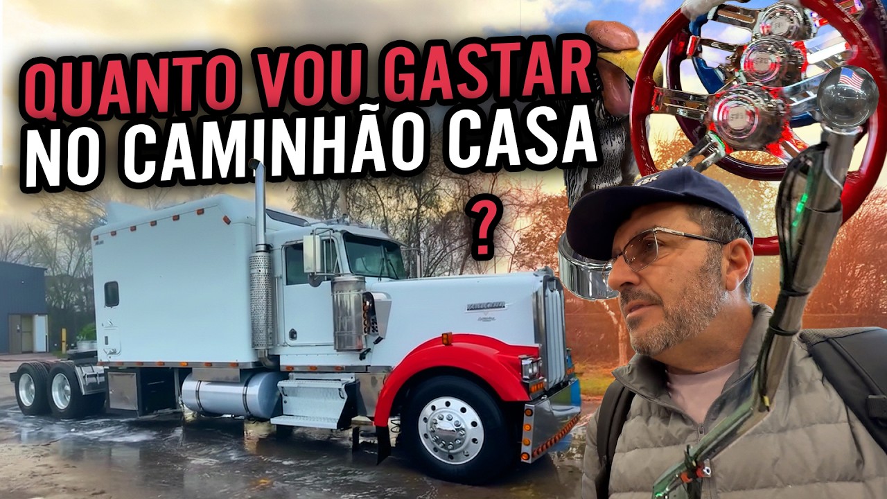 COMPRANDO ITENS PARA O CAMINHAO CASA🇺🇸