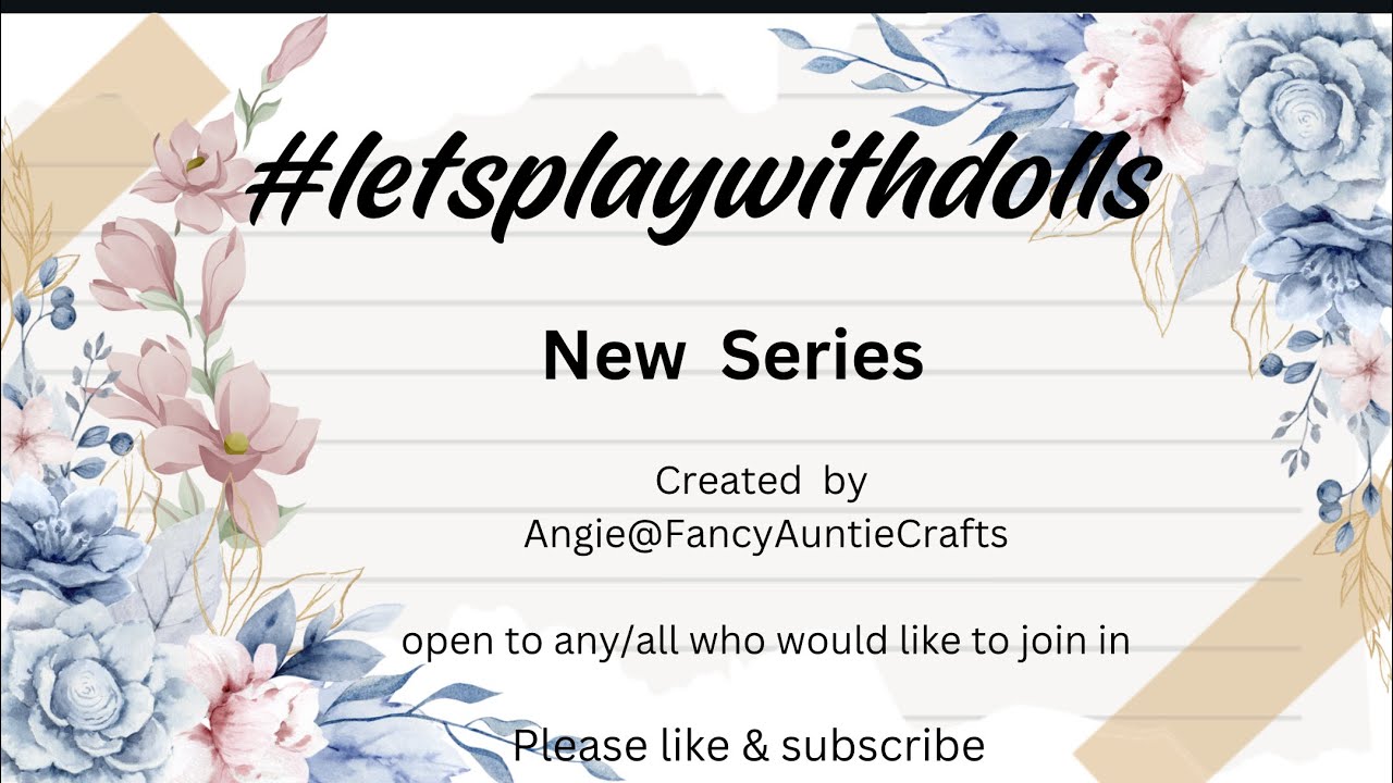 Creative Art Series | Julie Nutting | February | #letsplaywithdolls