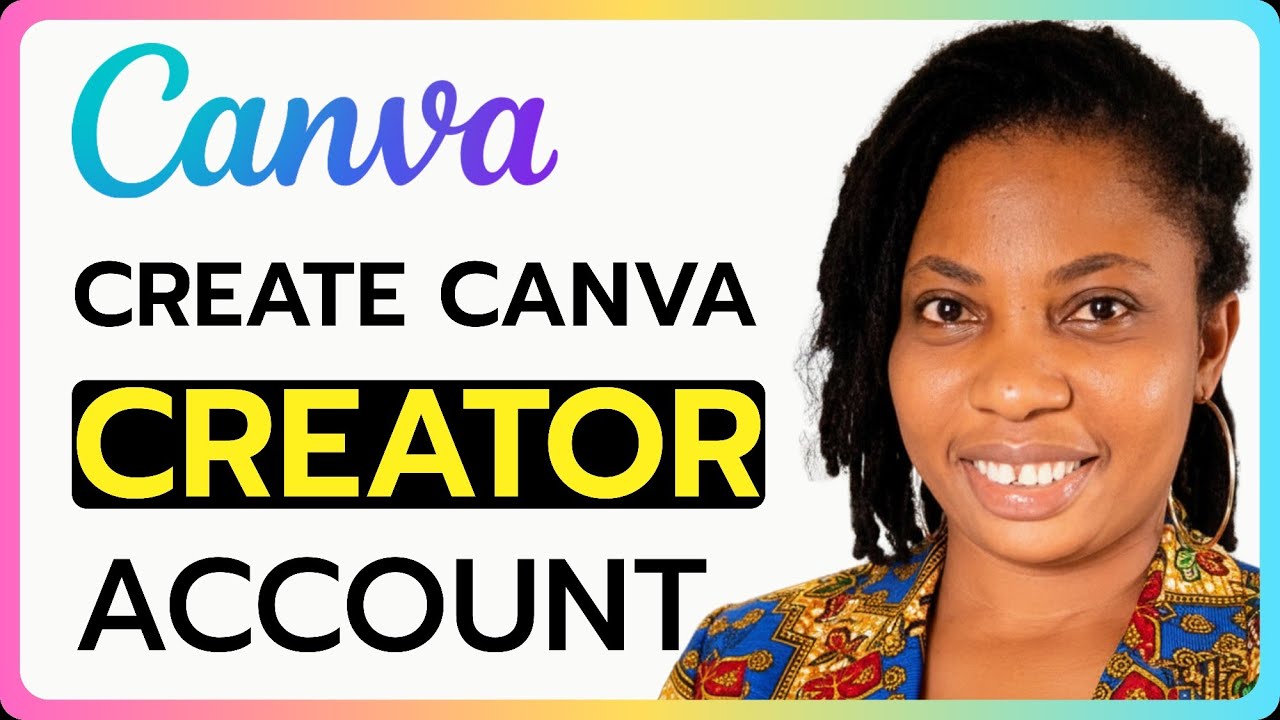 Как создать аккаунт в Canva для авторов
