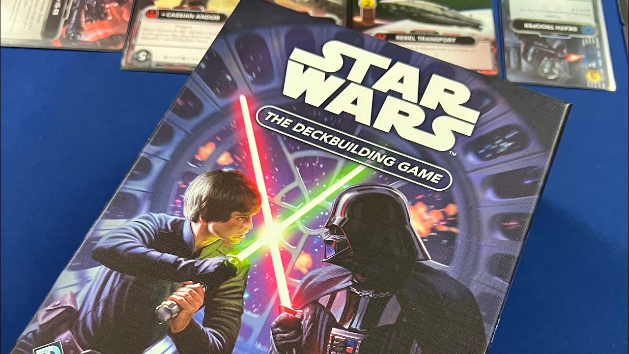 Star Wars Deck Building Game! First time learning/playing