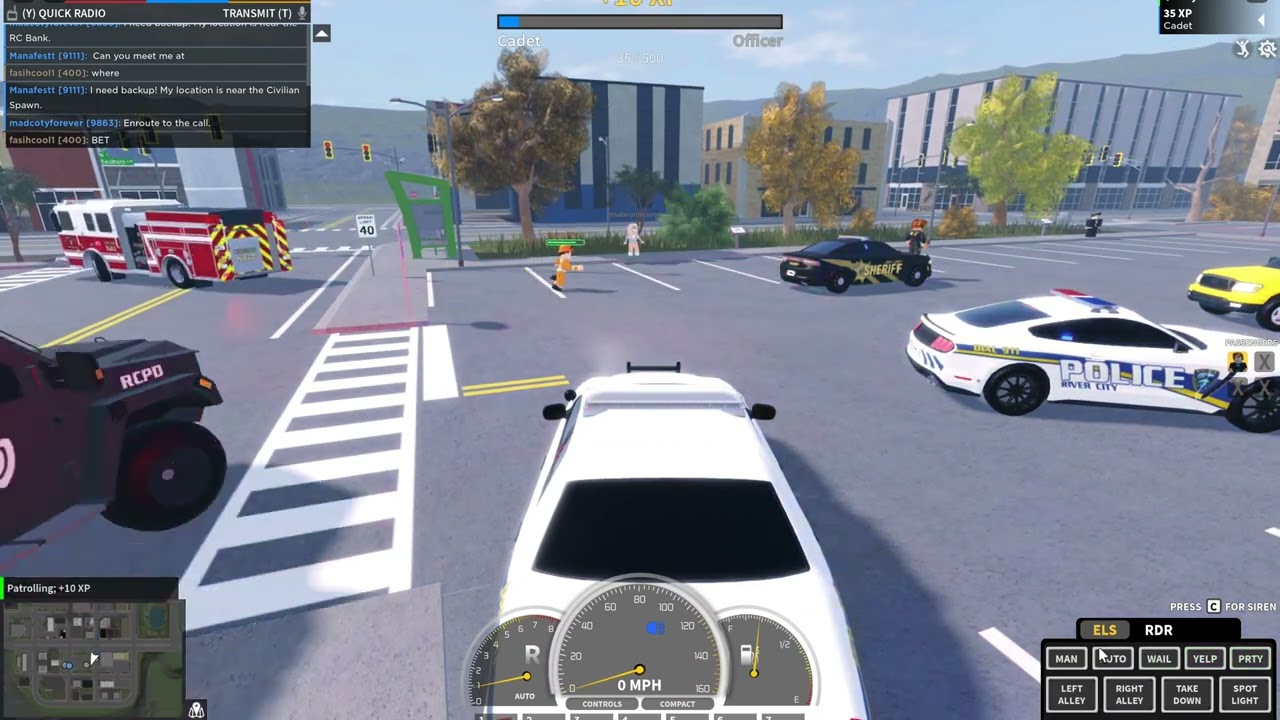 ROBLOX POLICE OFFICER IS TOO NICE |  RIVER CITY | ROLEPLAY