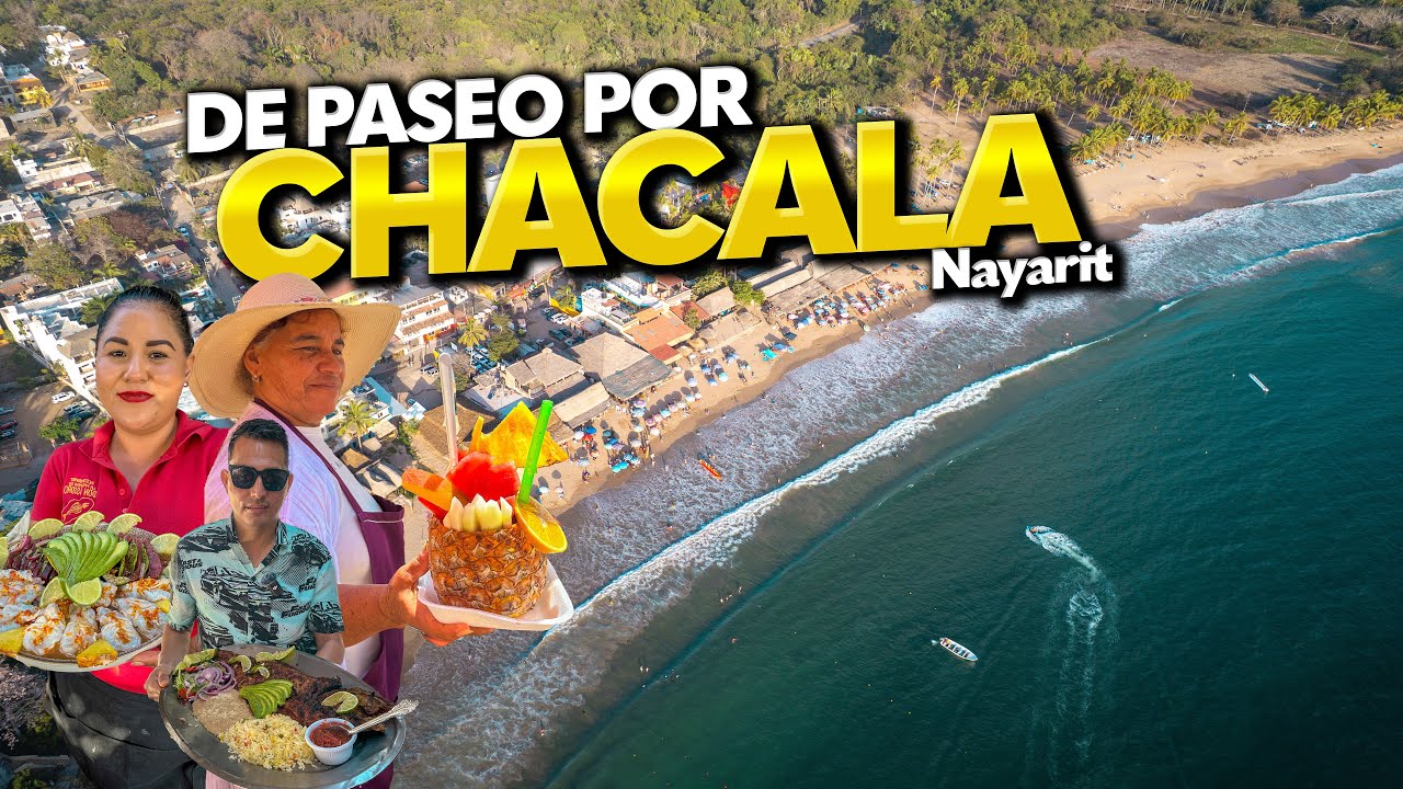 De Paseo por Playa Chacala, hospedaje y su sabrosa Gastronomía🌊🥥🍤 | #nayarit