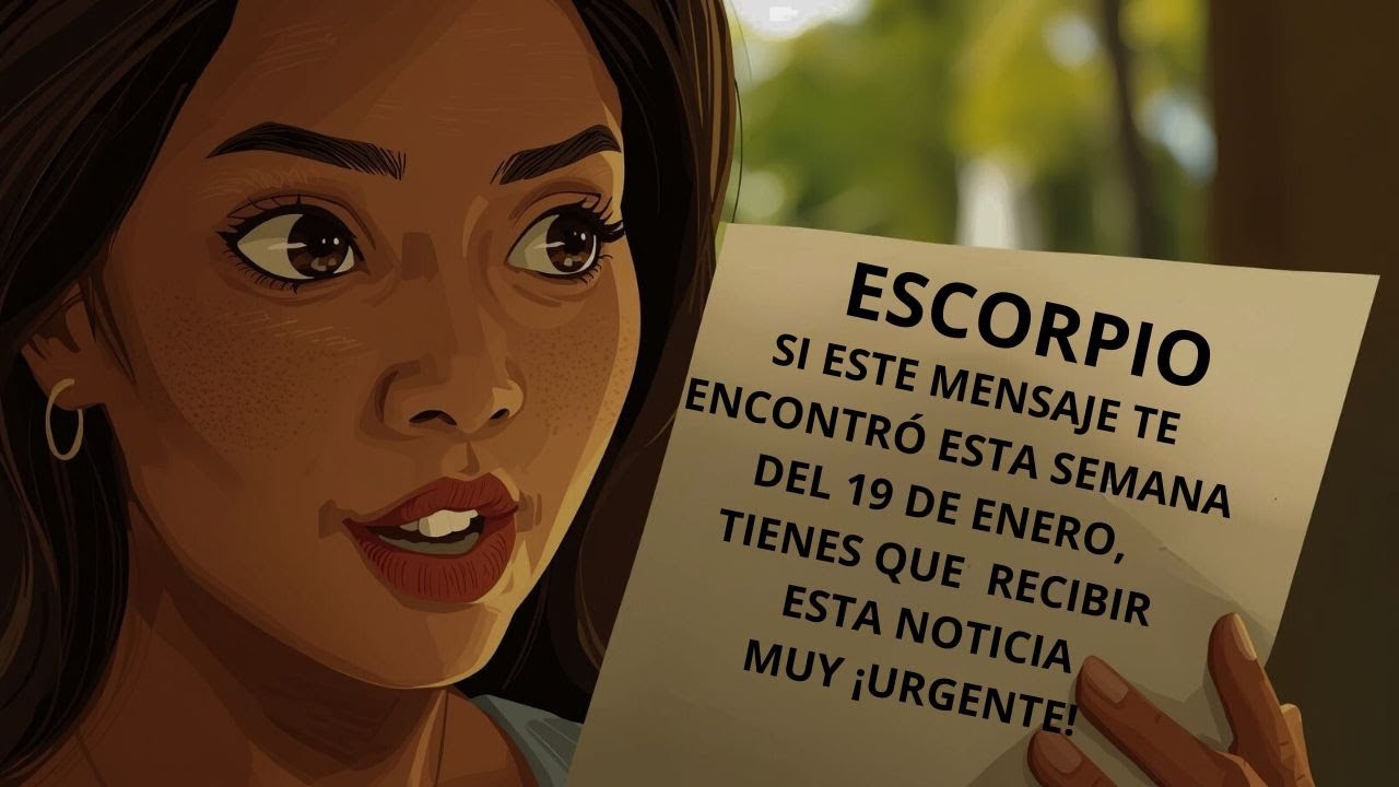 ESCORPIO♏️ ¡ SI ESTAS VIENDO ESTO LA SEMANA DEL 19 ES PORQUE ES PARA TI ¡PREPARATE!#scorpio