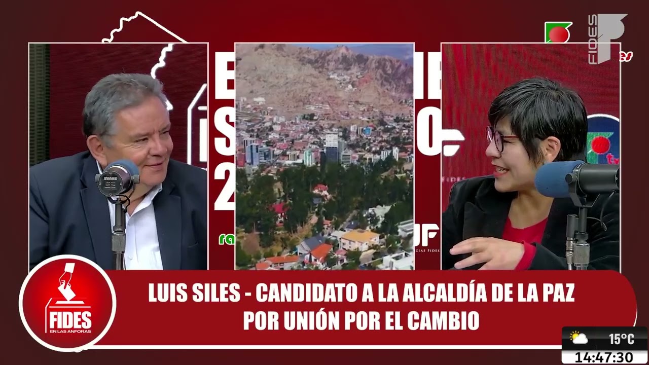 Fides en las Ánforas: Entrevista a Luis Siles, candidato a la alcaldía de La Paz